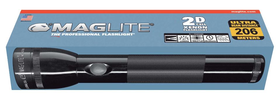 102-000-245 BLUE - MAGLITE 2-CELL D XENON FLASHLIGHT