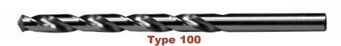 IRWIN60123 23/64 JOBBER DRILL BIT, TYPE 100-118 DEG POINT GENERAL PURPOSE HSS BRIGHT FINISH