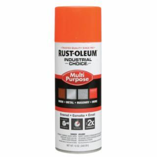 647-1654830 INDUSTRIAL CHOICE 1600 SYSTEM ENAMEL AEROSOLS,12OZ, FLUORESCENT ORANGE, HI-GLOSS