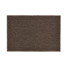 66261074000 NORTON: 6 X 9 HEAVY DUTY HAND PADS (BROWN - MEDIUM)*, 100/150 GRIT, ALUMINUM OXIDE