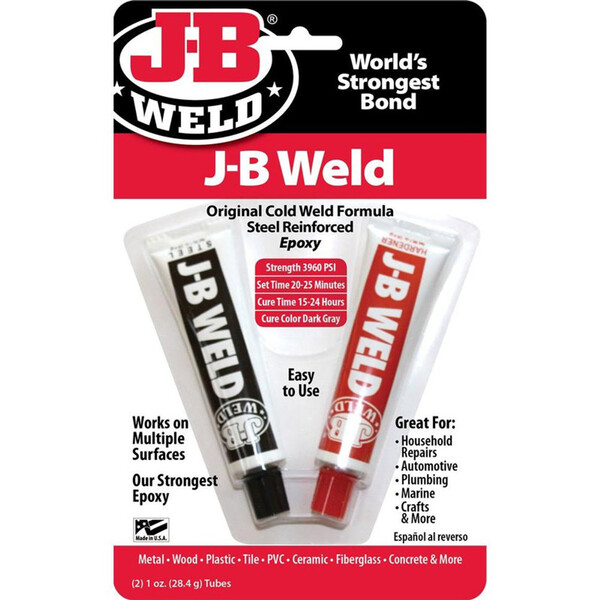 JBWELD J-B WELD 2 PART EPOXY GLUE
