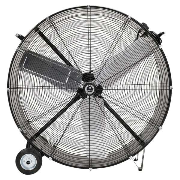 TPI-CPB30-D 30" 1/5 HP 2 SPEED DIRECT DRIVE FLOOR DRUM FAN