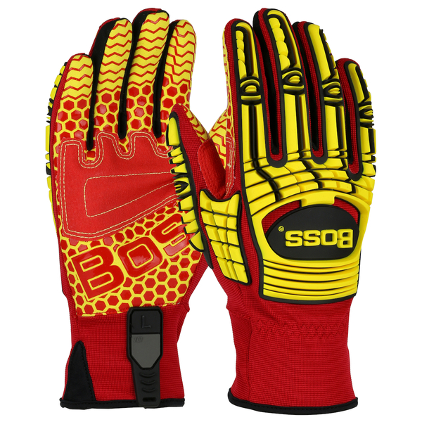 120-MP2415/XL BOSS TPR IMPACT RESISTANT CUT #5 GLOVES - X-LARGE