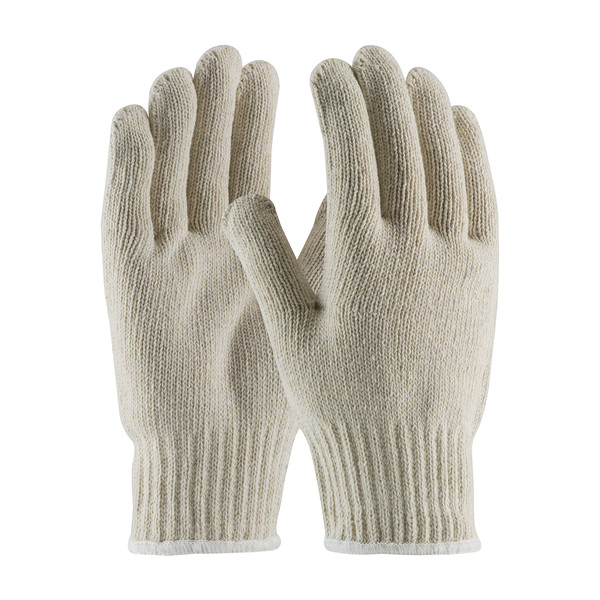 35-C510/L COTTON/POLYESTER, 7G , EXTRA HEAVY WGT GLOVE, NATURAL