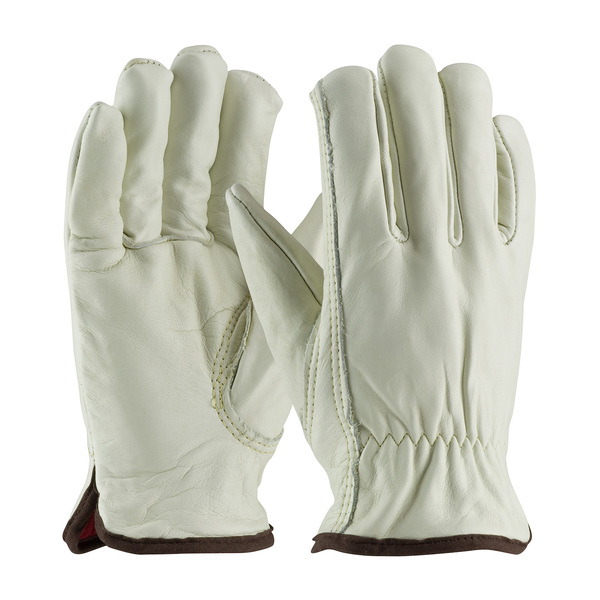 77-268/L TOP GRAIN COWHIDE DRIVERS, PREMIUM, RED THERMAL