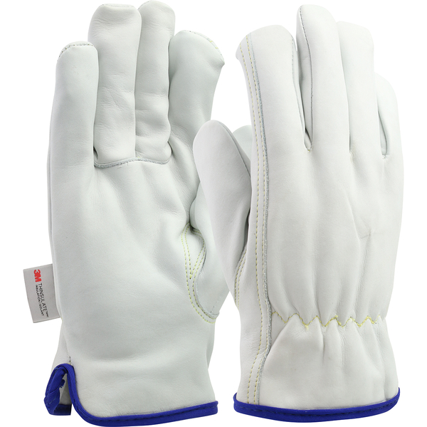 77-269/XL TOP GRAIN COWHIDE DRIVERS, PREMIUM, THINSULATE LINING,