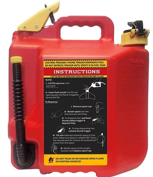 SUR2SFG2 SURECAN 2+ GALLON GAS CAN