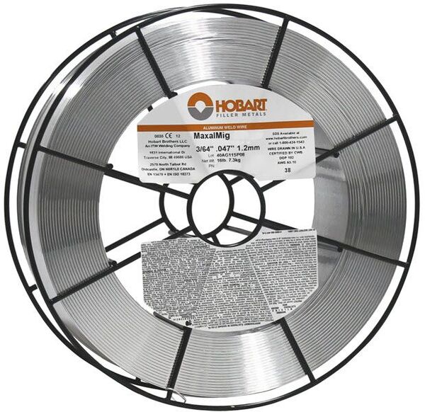 494304704 HOBART MAXAL MIG 4943 ALLOY WELDING WIRE 3/64 IN - 18 LB. SPOOL