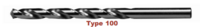 IRWIN60123 23/64 JOBBER DRILL BIT, TYPE 100-118 DEG POINT GENERAL PURPOSE HSS BRIGHT FINISH