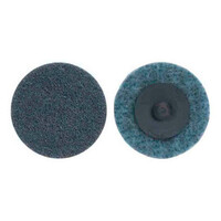 NORTON: 3" BLUE RAPID PREP & SURFACE PREP DISCS - WITH LOCKING (TR), 320 GRIT