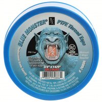 BM70886EA BLUE MONSTER 3/4 INCH X 1429 INCH MDPE BLUE TEFLON TAPE