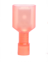 22-18 .250 MALE Q/C FULLY INSUL. NYLON (RED)