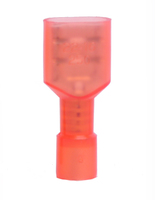 22-18 .250 FEMALE Q/C FULLY INSUL. NYLON (RED)