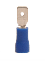 16-14 .187 MALE TAB VINYL DISCONNECT TERMINAL (BLUE)