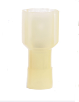 12-10 .250 MALE Q/C FULLY INSUL.NYLON (YELLOW) 50212
