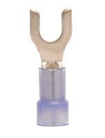 16-14  #8 NYLON INSULATED SPADE CONNECTOR  (BLUE)