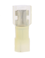 12-10 FEMALE FULLY INSULATED QUICK CONNECT IN NYLON (YELLOW)