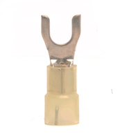 12-10 #10 SPADE TERMINAL NYLON INSULATED (YELLOW)