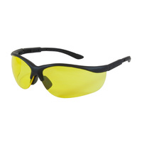 HI-VOLTAGE AC, AMBER AS LENS, BLK ADJ TMPLS, NARROW