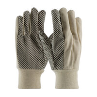 ECON GRADE, 10OZ., NATURAL KW, BLK. DOTS, MEN'S GLOVE