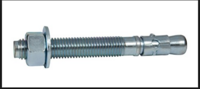 12010068WEDGECS 3/4-10X4 1/4 WEDGE ANCHOR ZINC COMMERCIAL