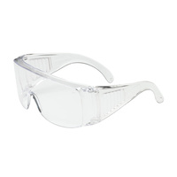 SCOUT VISITOR SAFETY GLASSES, CLR UNCOATED LENS
